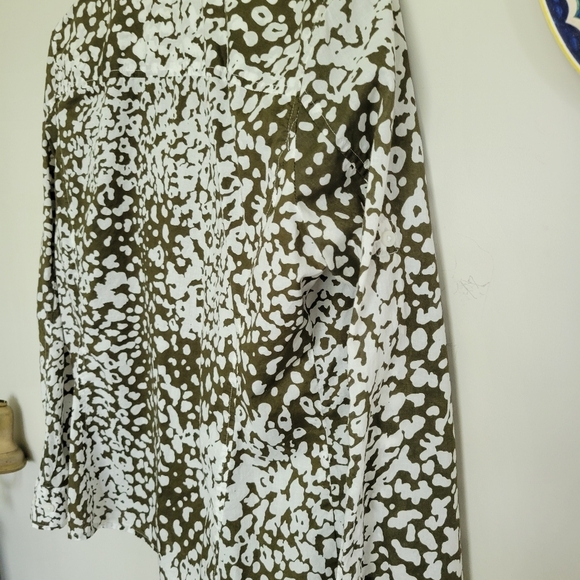 Jones Of New York 2 Pieces Matching T Shirt & Blouse Medium - Picture 9 of 10